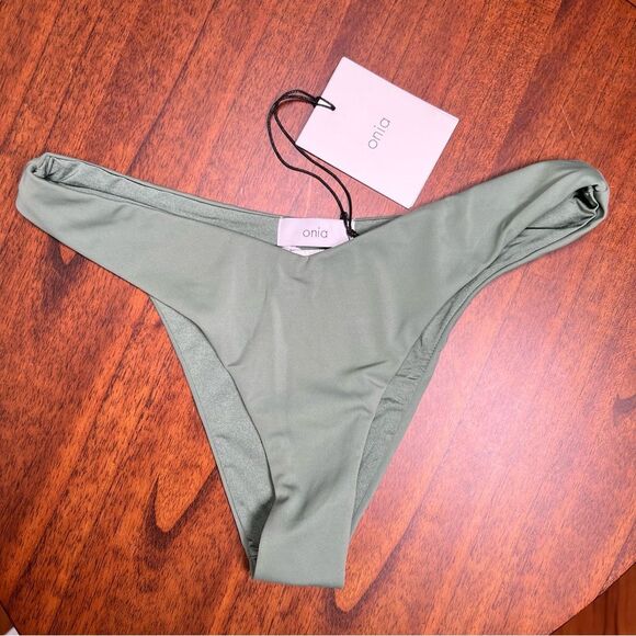 Onia CHIARA bottoms 🔥 NWT 🔥 army green 🔥 XS - Picture 1 of 3